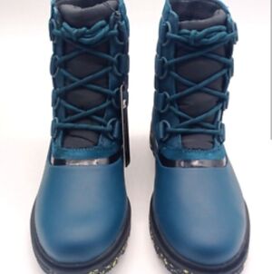 SOREL Lennox Street Women's Waterproof Lace-Up Hiking Boots Blue Size 8.5
